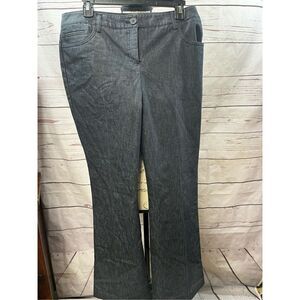 Dalia Collection Womens Size 10 Dark Wash Bootcut Denim Jeans Pants